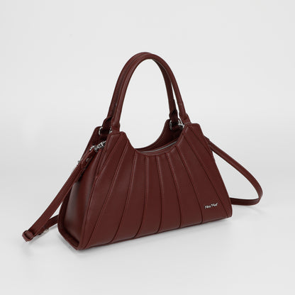BORSA A BRACCIO CON EFFETTO VENTAGLIO