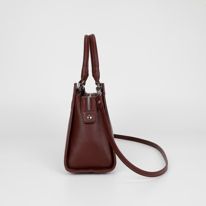 BORSA A BRACCIO CON EFFETTO VENTAGLIO
