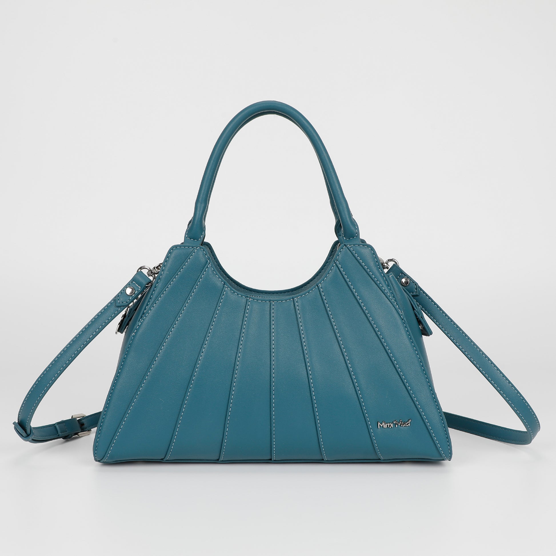 BORSA A BRACCIO CON EFFETTO VENTAGLIO