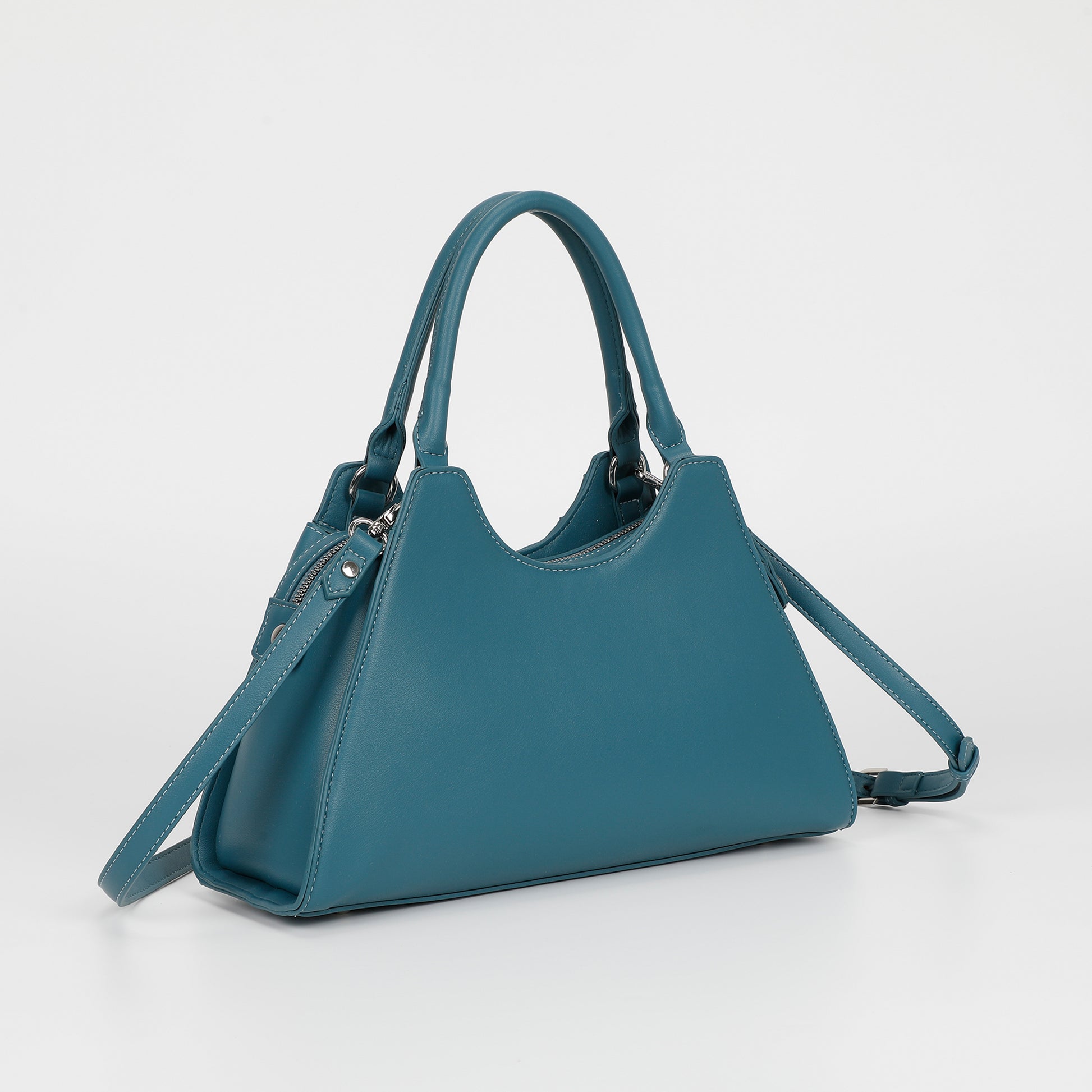 BORSA A BRACCIO CON EFFETTO VENTAGLIO