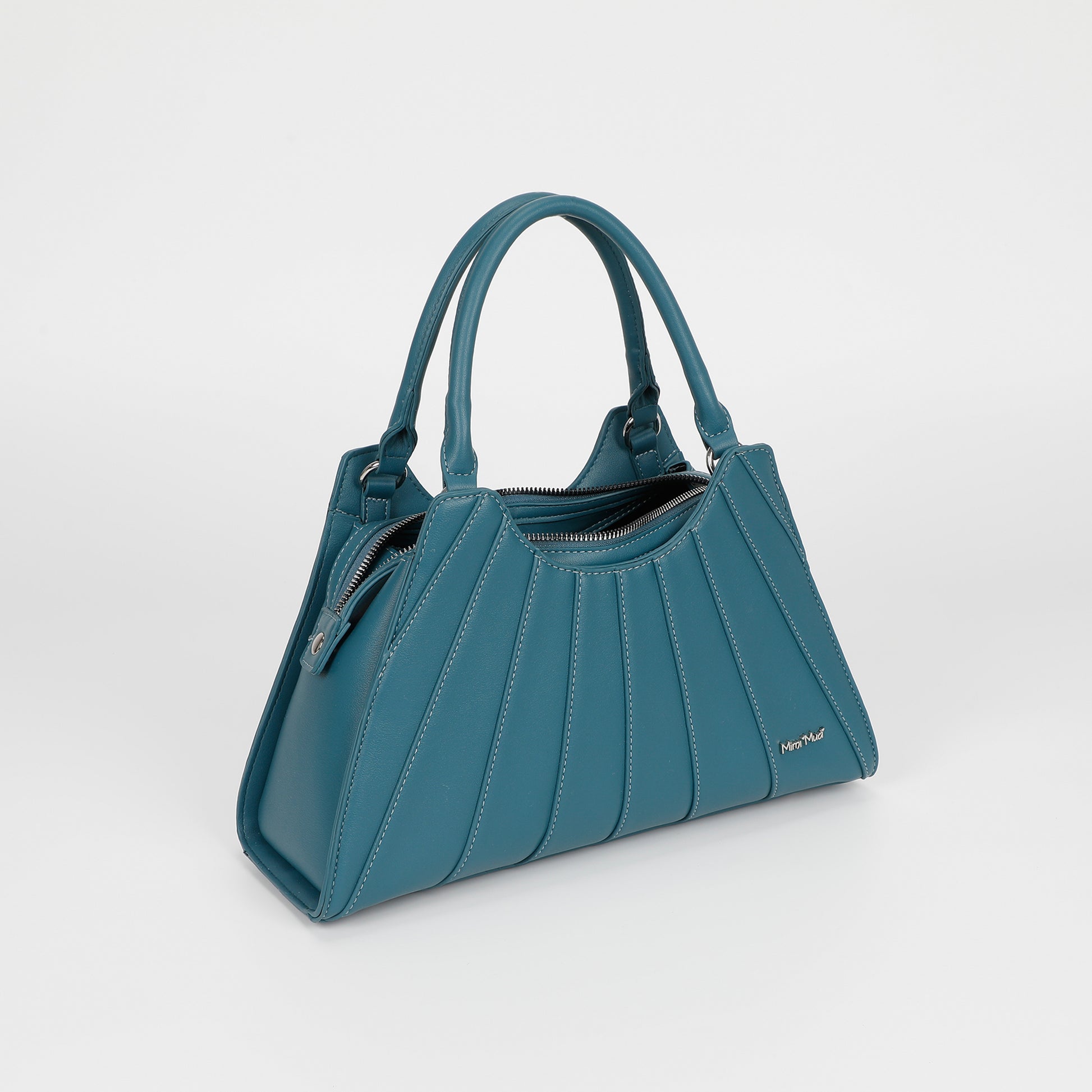BORSA A BRACCIO CON EFFETTO VENTAGLIO