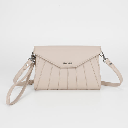 BORSA A TRACOLLA CON EFFETTO VENTAGLIO