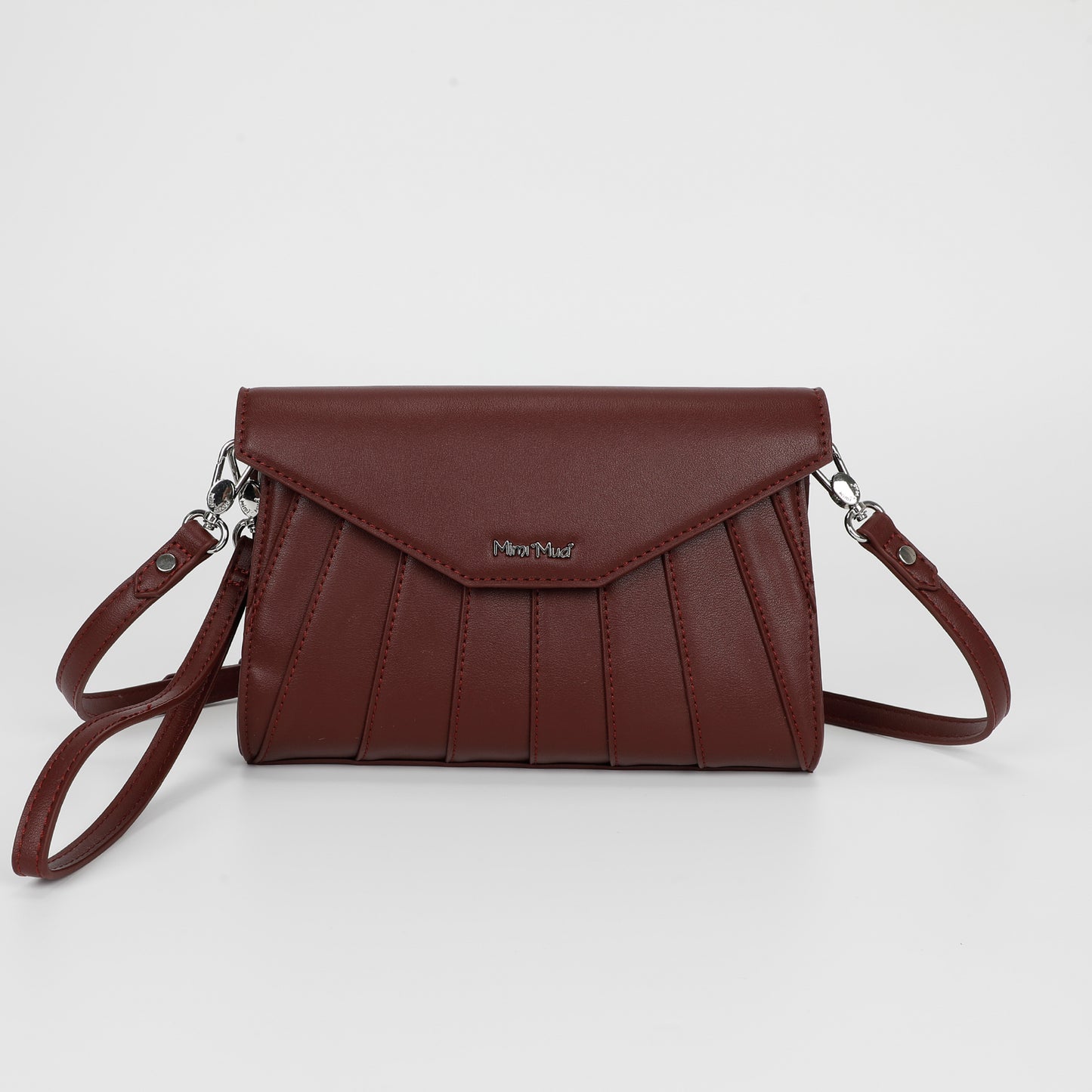 BORSA A TRACOLLA CON EFFETTO VENTAGLIO