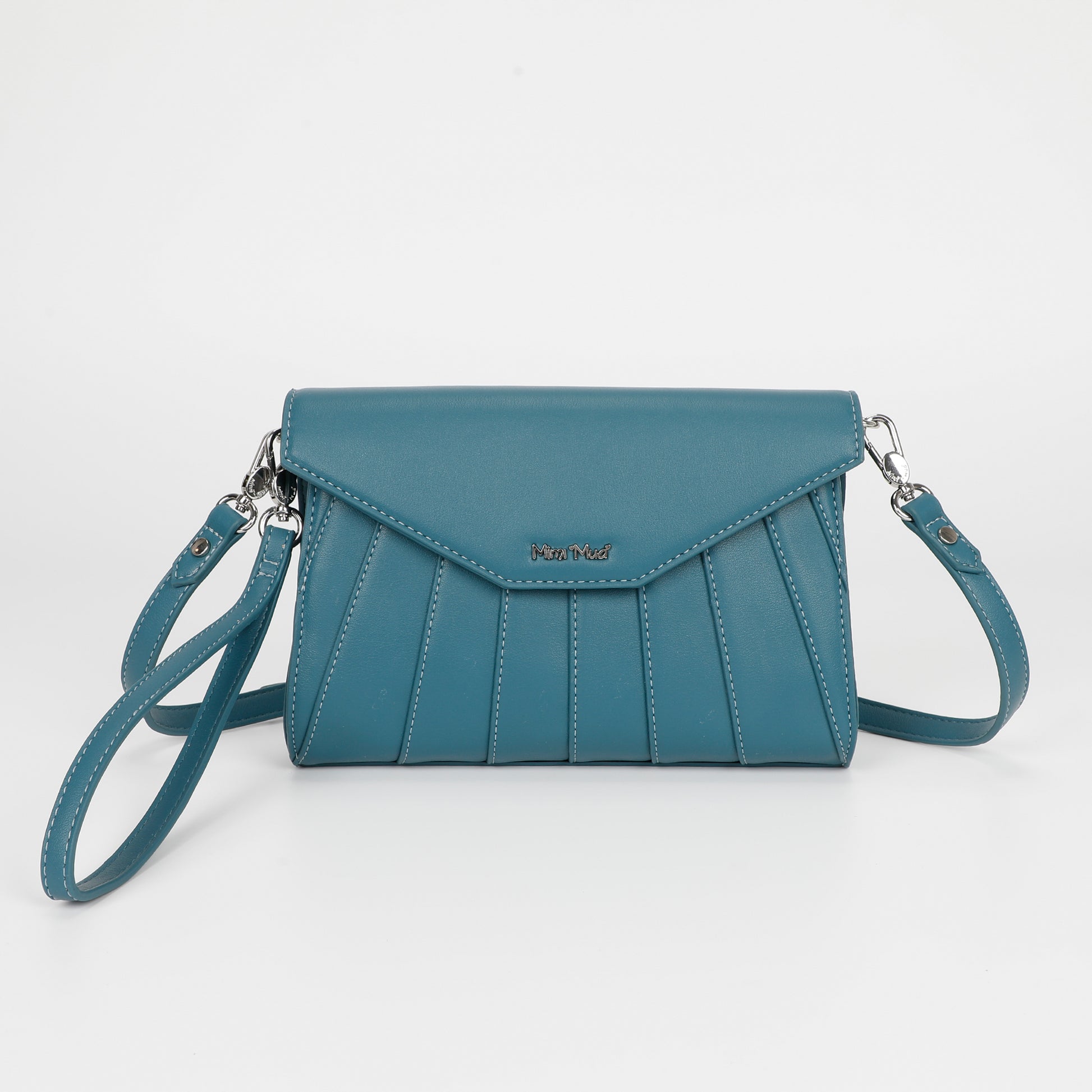 BORSA A TRACOLLA CON EFFETTO VENTAGLIO