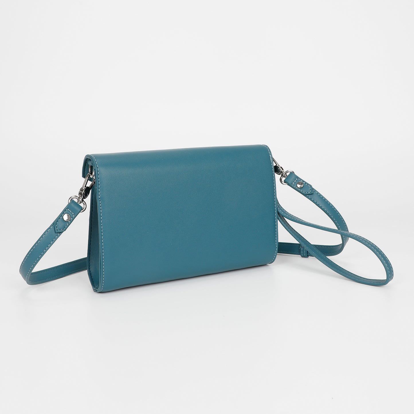 BORSA A TRACOLLA CON EFFETTO VENTAGLIO