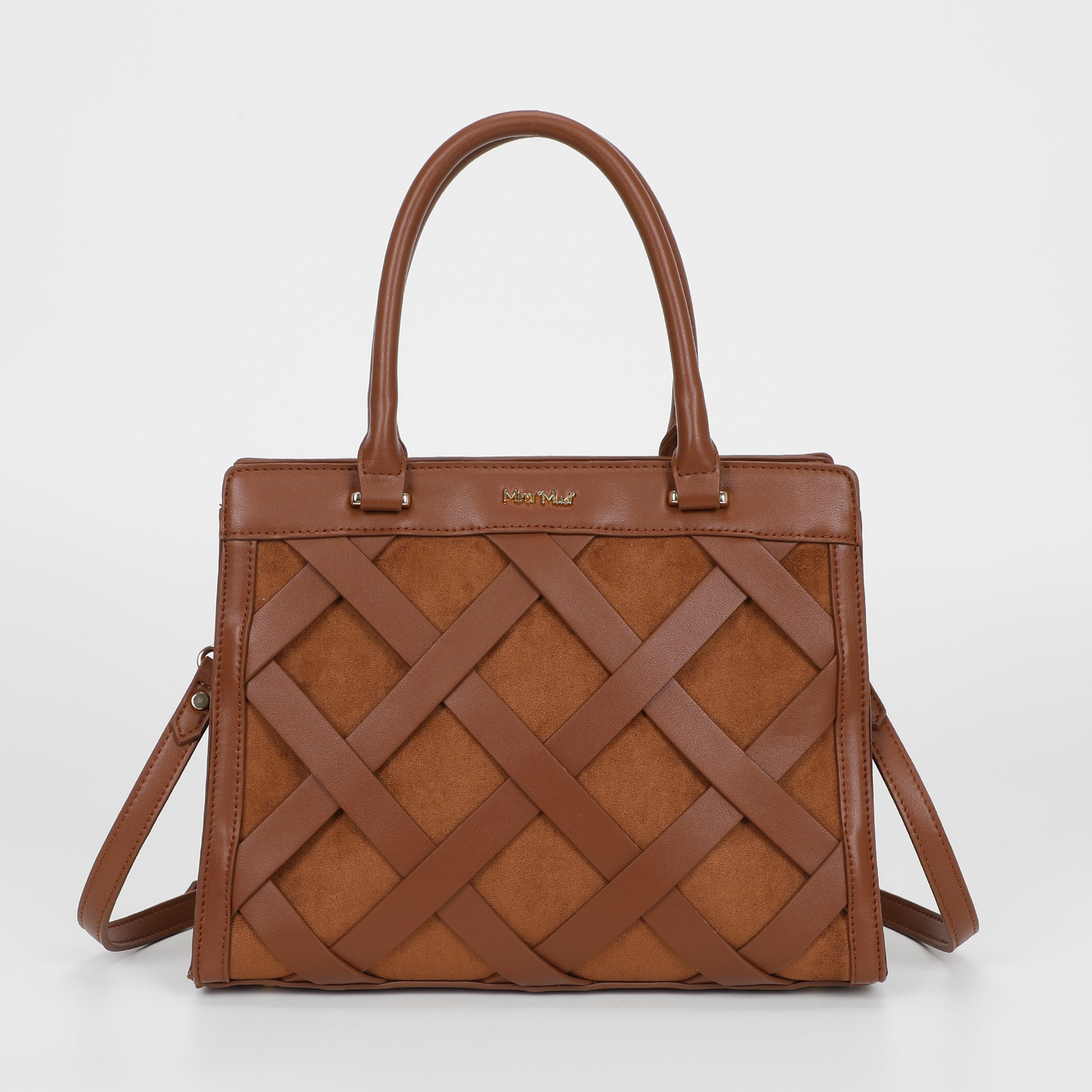 BORSA SHOPPING INTRECCIATA