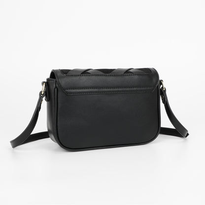 BORSA A TRACOLLA INTRECCIATA
