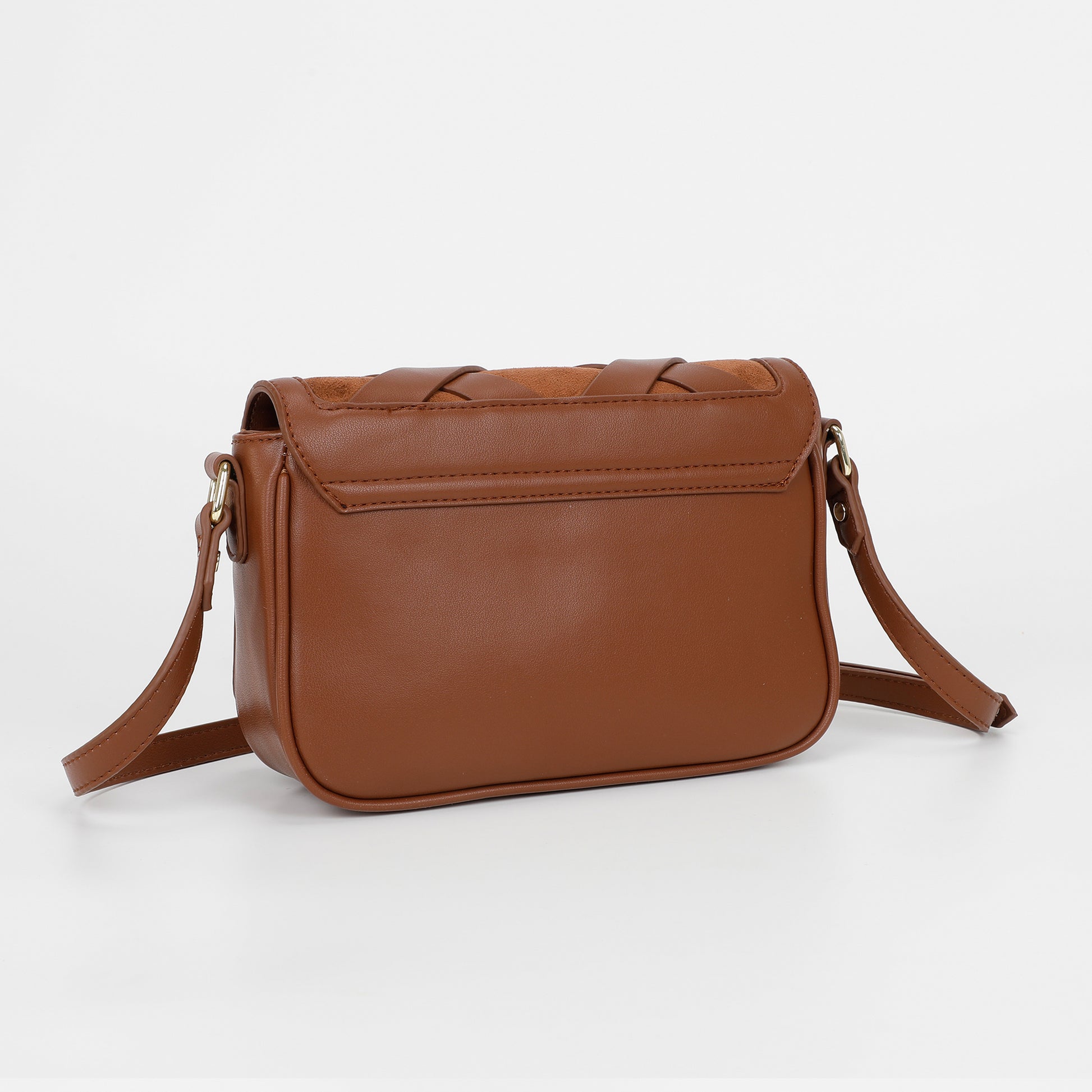 BORSA A TRACOLLA INTRECCIATA