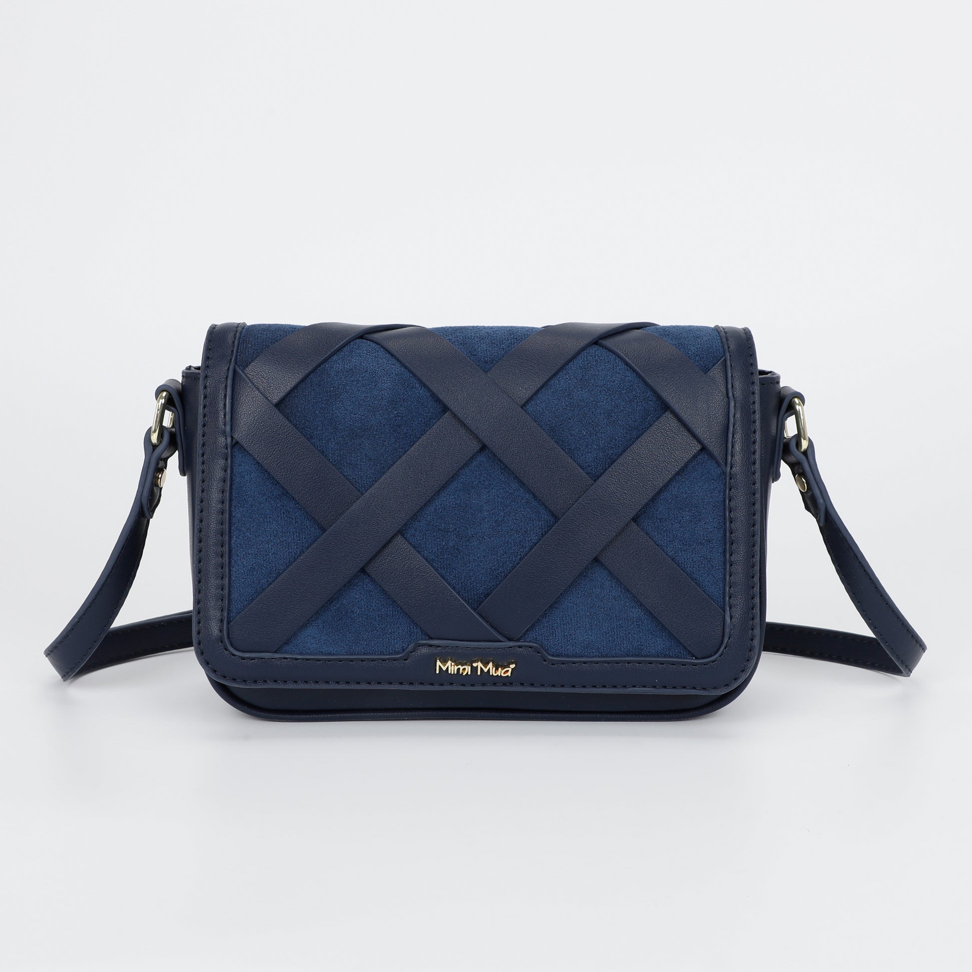 BORSA A TRACOLLA INTRECCIATA