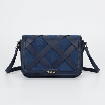 BORSA A TRACOLLA INTRECCIATA