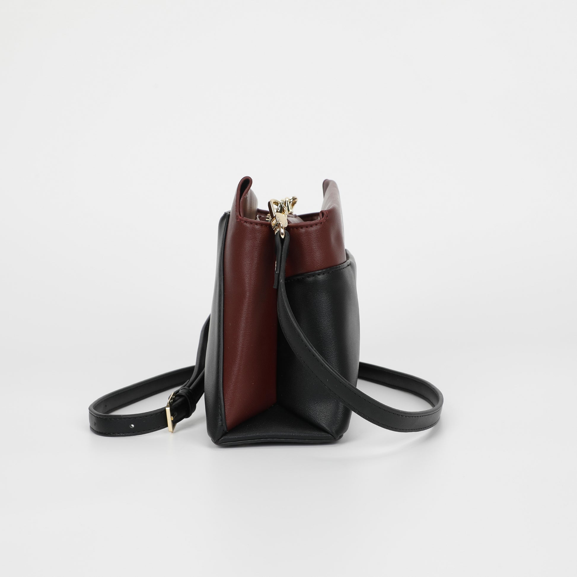 BORSA A TRACOLLA BICOLOR