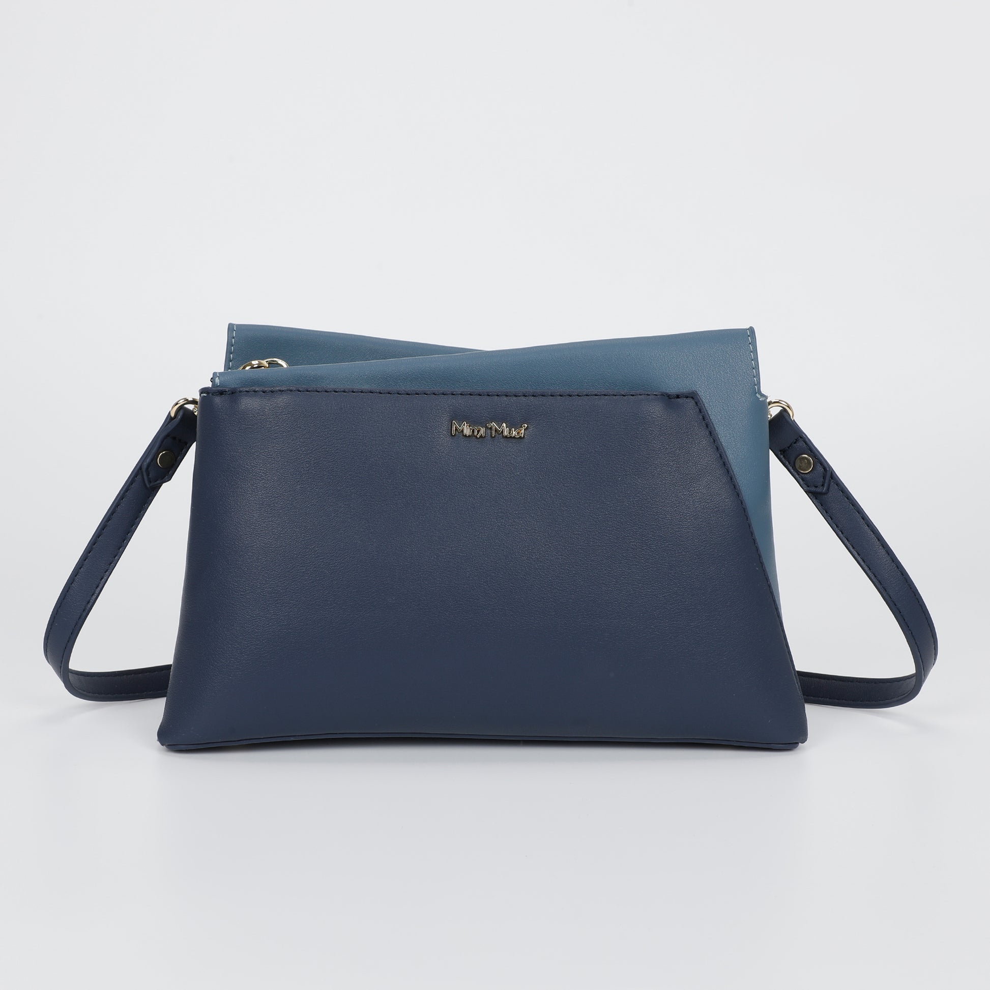 BORSA A TRACOLLA BICOLOR
