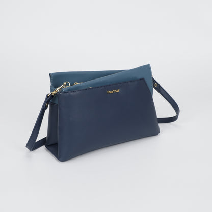 BORSA A TRACOLLA BICOLOR