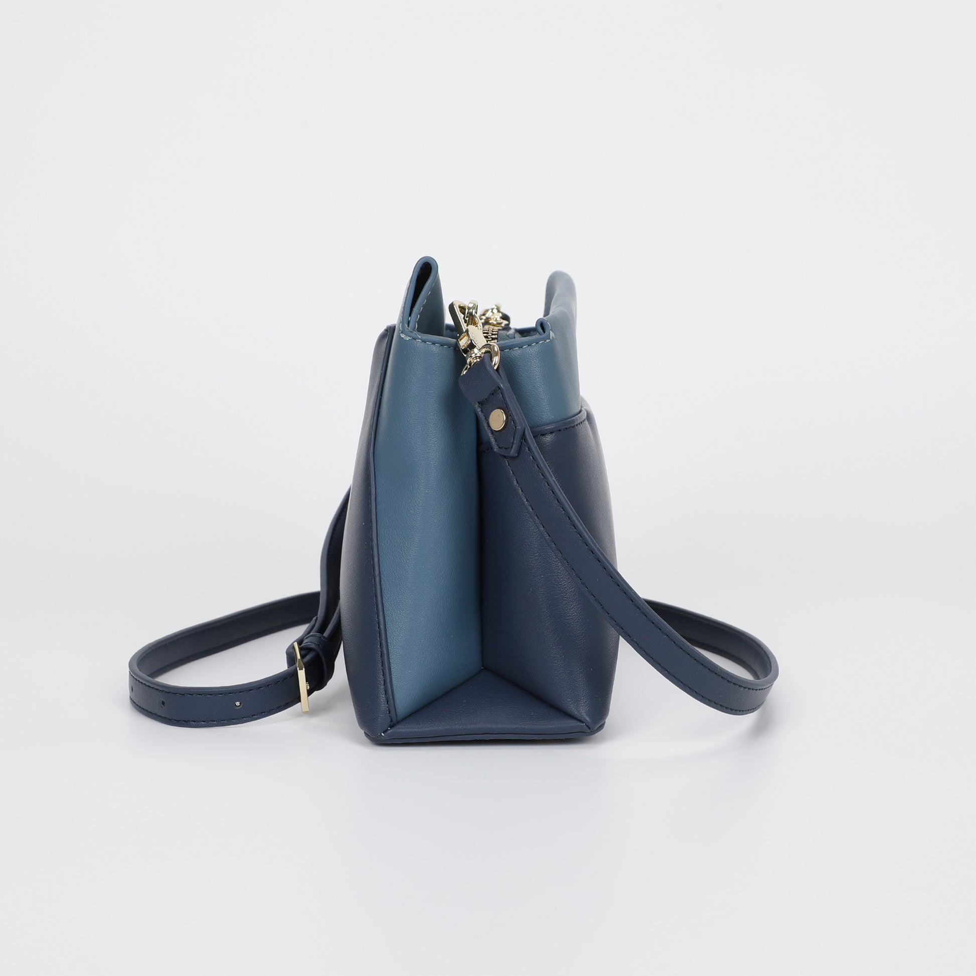 BORSA A TRACOLLA BICOLOR