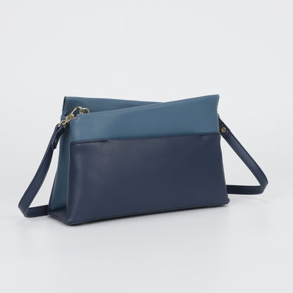 BORSA A TRACOLLA BICOLOR