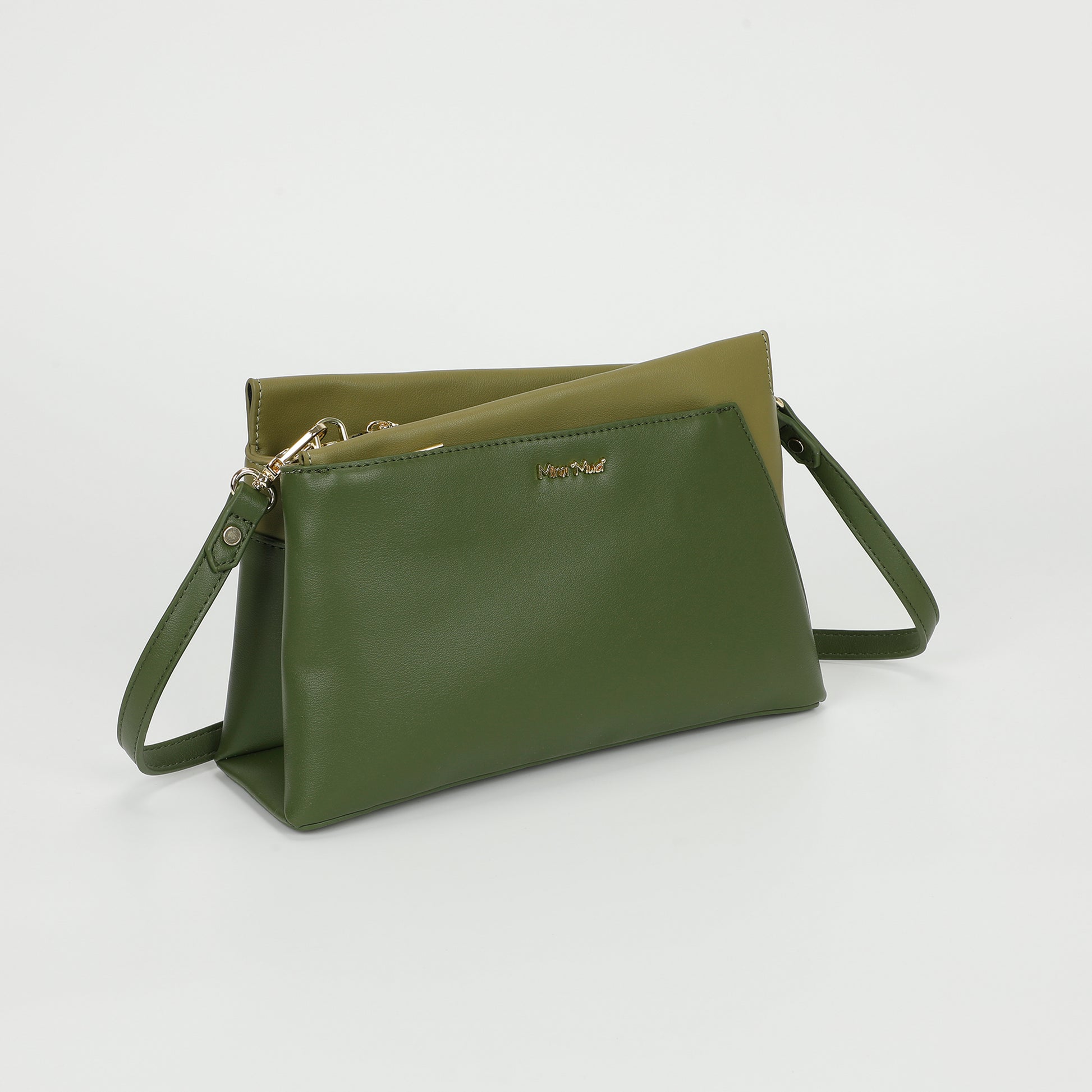 BORSA A TRACOLLA BICOLOR
