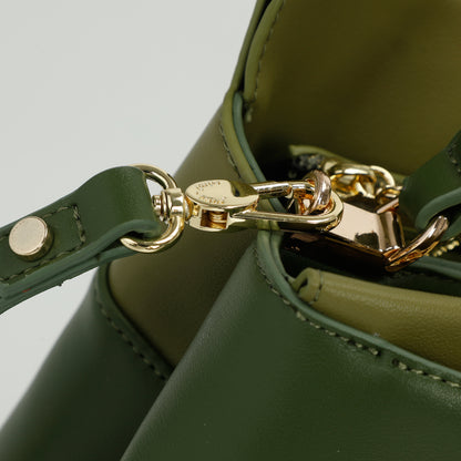 BORSA A SPALLA BICOLOR