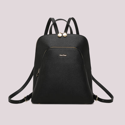 ZAINO RIGIDO CON DOPPIA ZIP