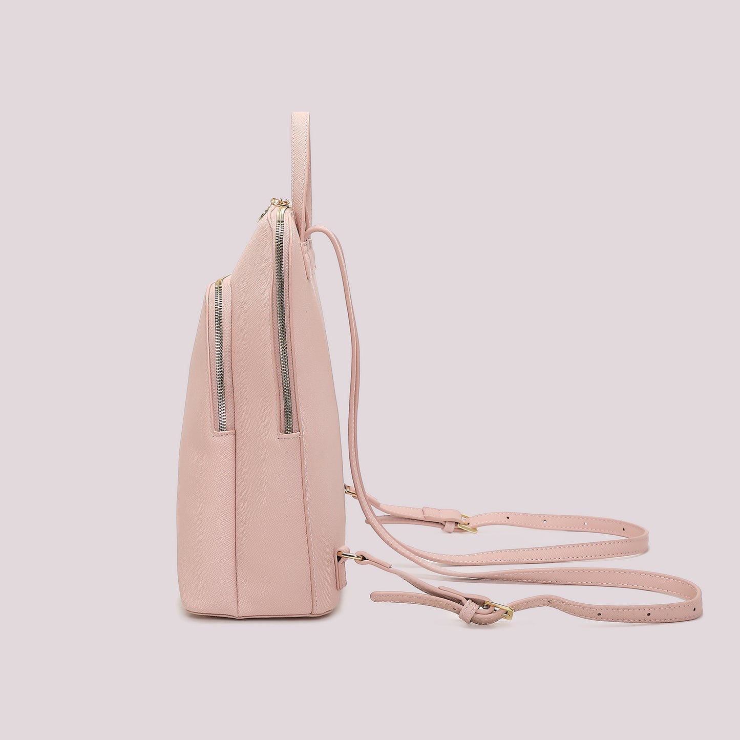 ZAINO RIGIDO CON DOPPIA ZIP