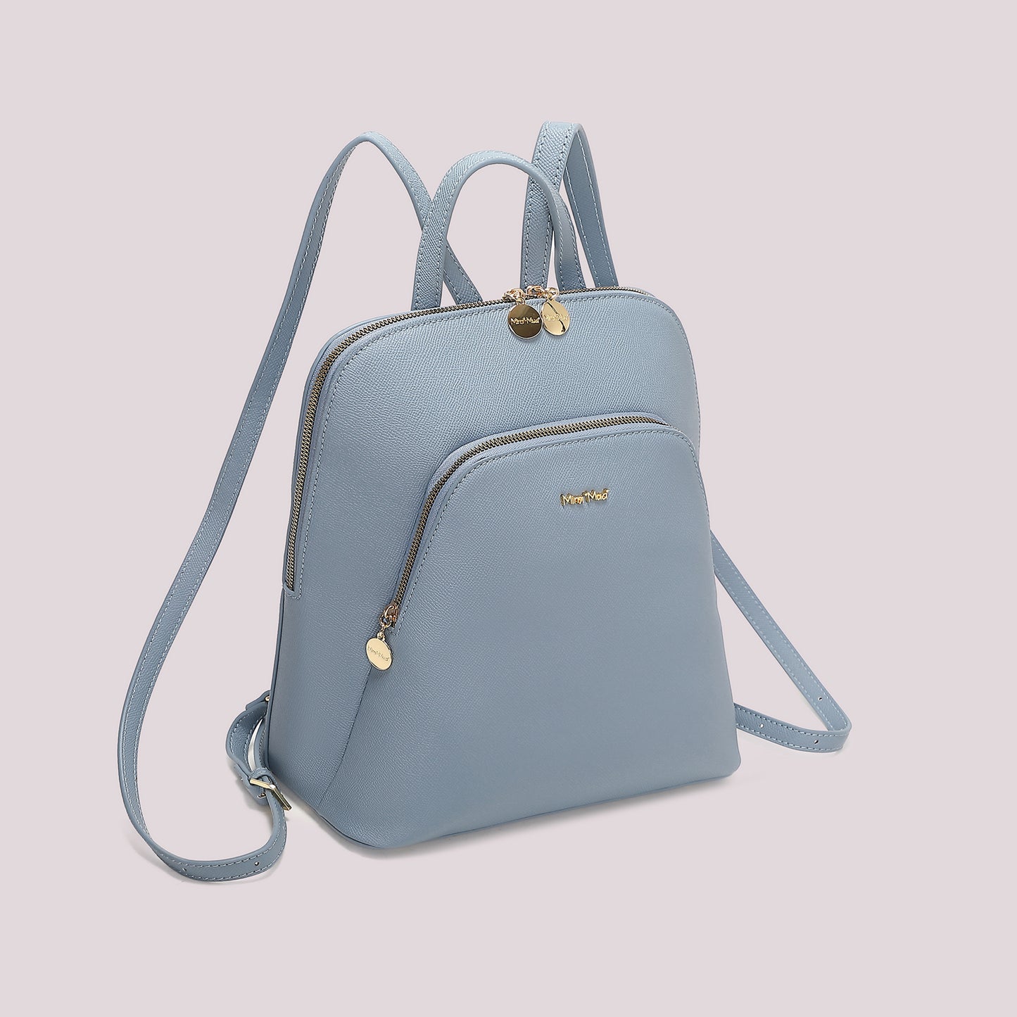 ZAINO RIGIDO CON DOPPIA ZIP