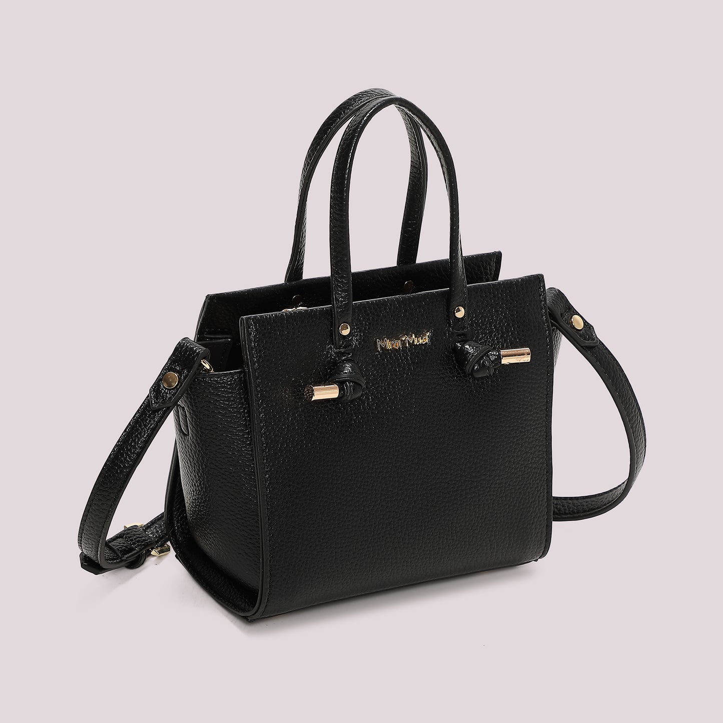 BORSA A MANO PICCOLA CON NODO AI MANICI