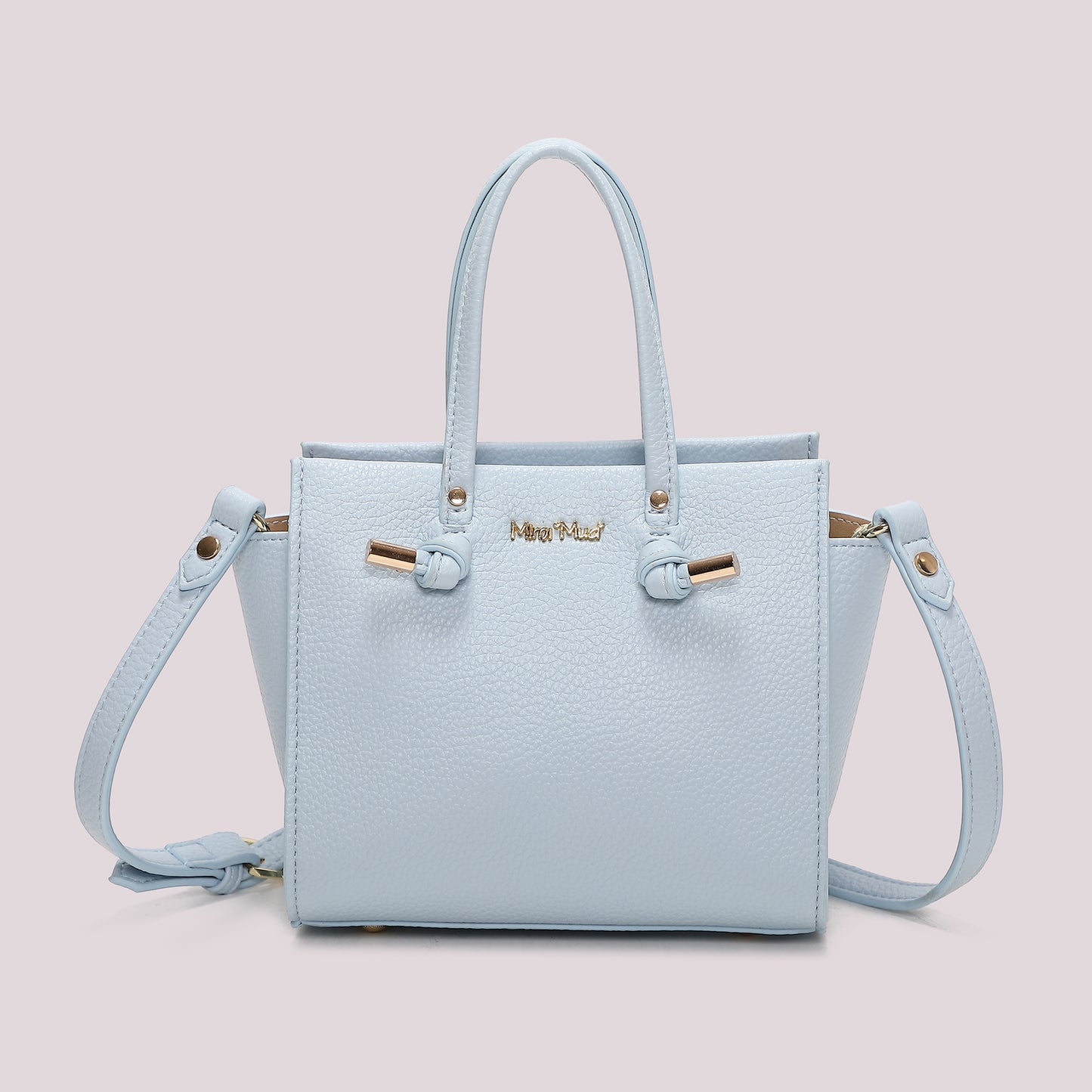 BORSA A MANO PICCOLA CON NODO AI MANICI