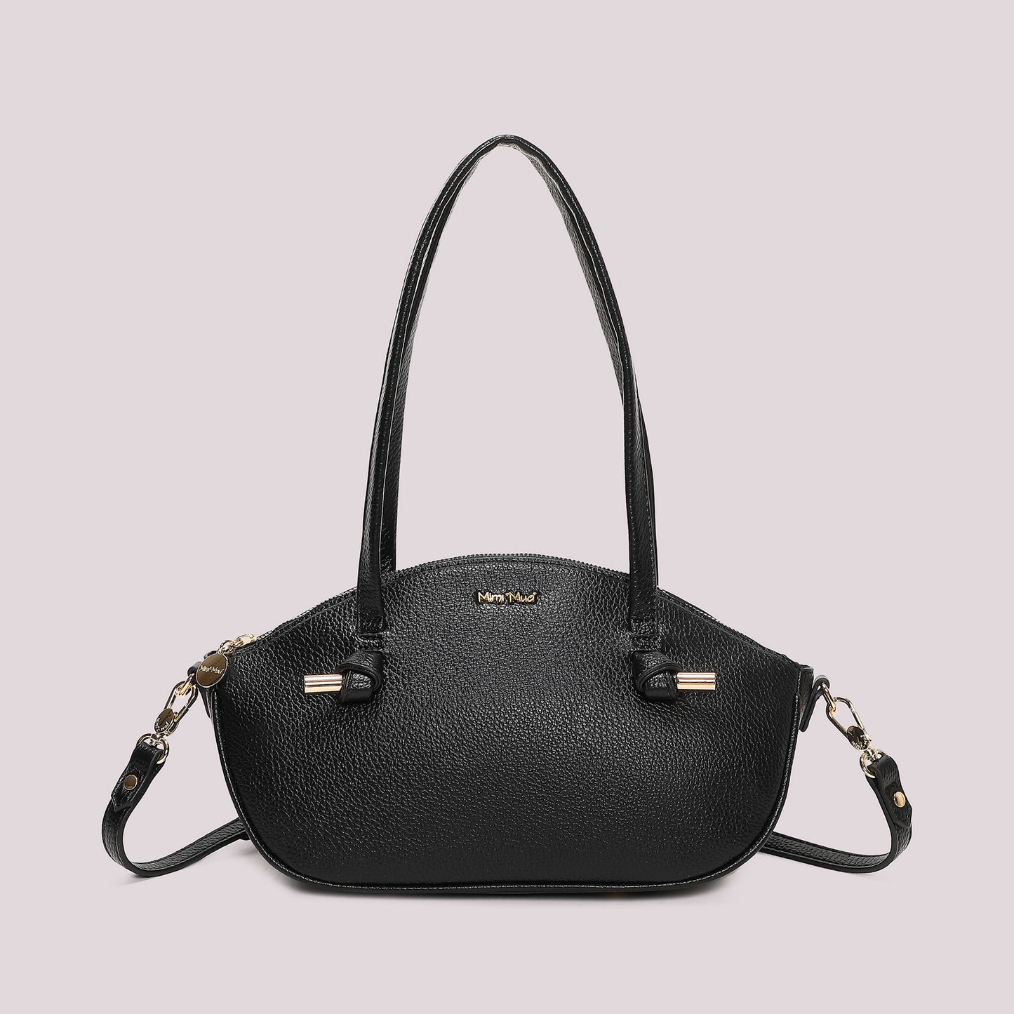 BORSA A SPALLA CON NODO AI MANICI