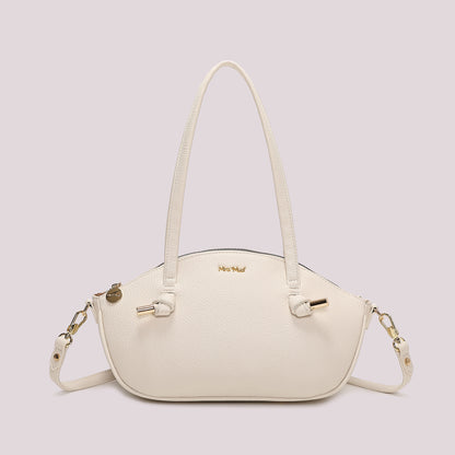 BORSA A SPALLA CON NODO AI MANICI