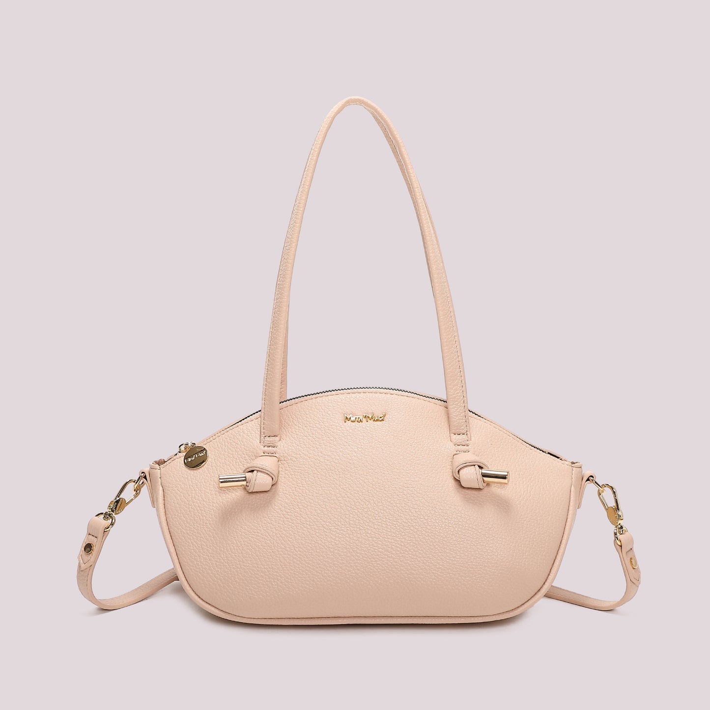 BORSA A SPALLA CON NODO AI MANICI