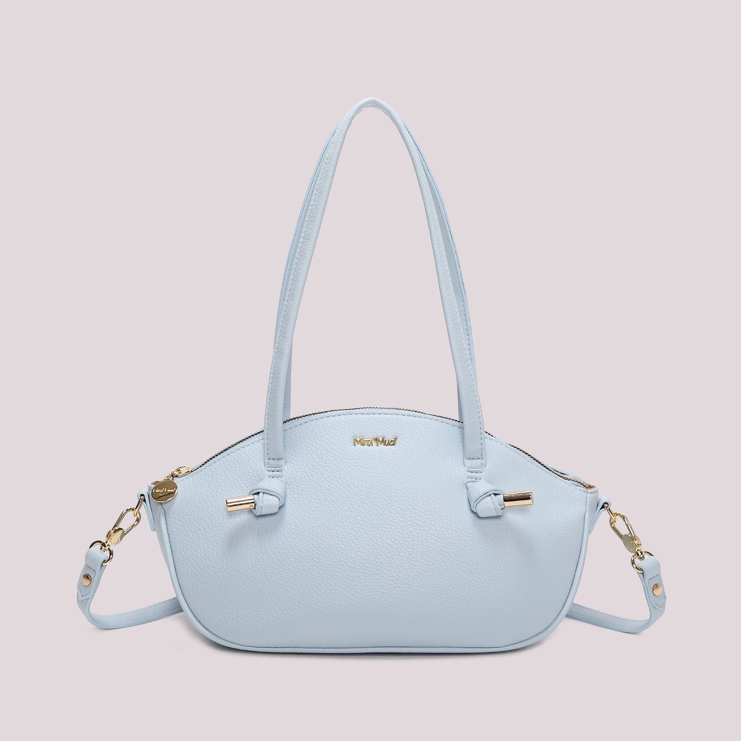 BORSA A SPALLA CON NODO AI MANICI