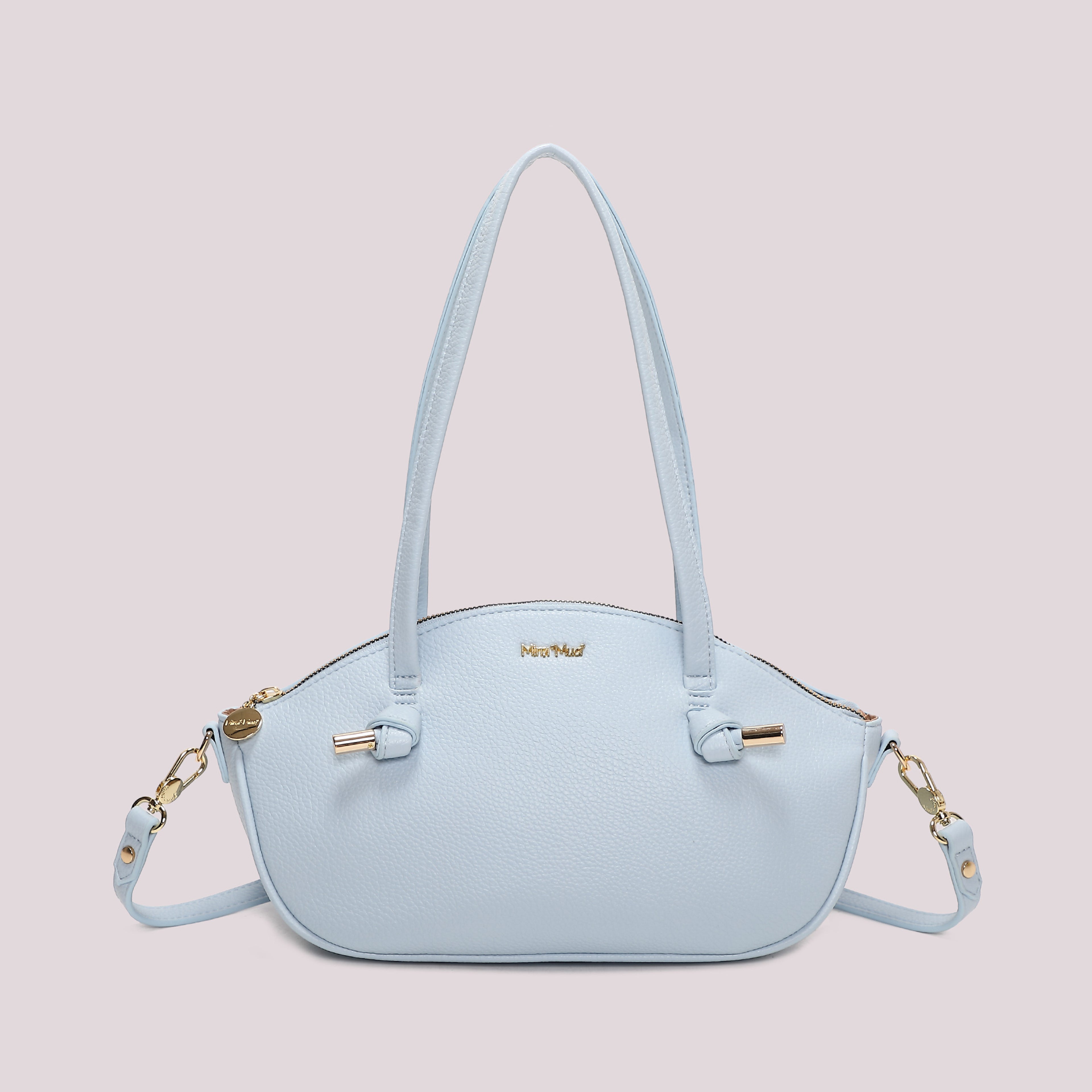 BORSA A SPALLA CON NODO AI MANICI