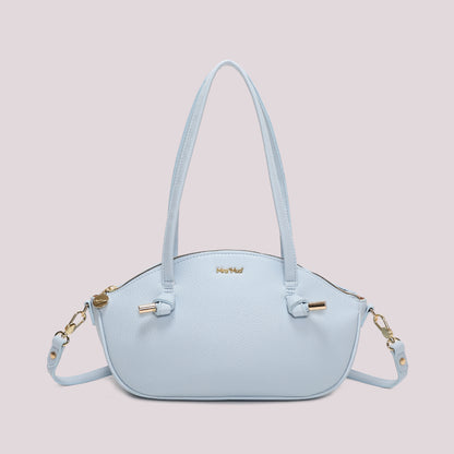 BORSA A SPALLA CON NODO AI MANICI