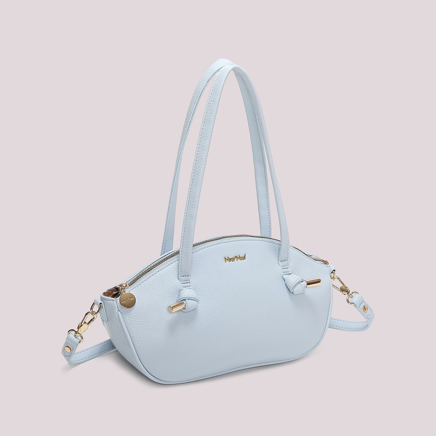 BORSA A SPALLA CON NODO AI MANICI