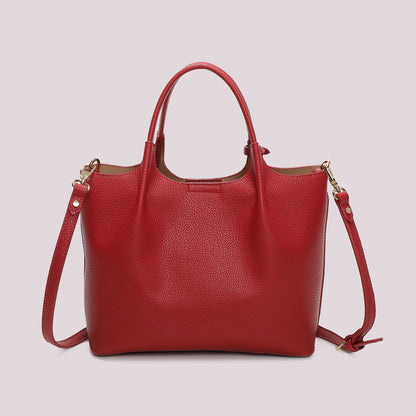 BORSA A MANO CON CHARM A FIORE