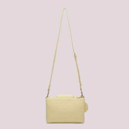 BORSA A TRACOLLA CON CHARM A FIORE