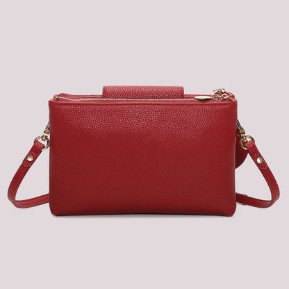 BORSA A TRACOLLA CON CHARM A FIORE