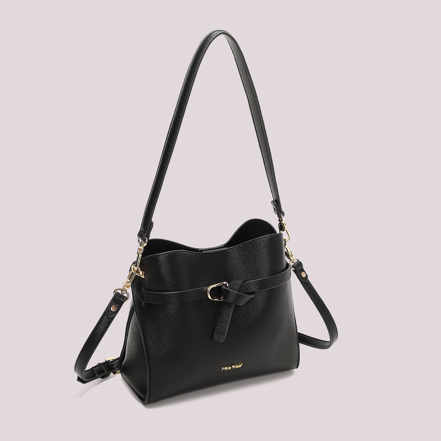 BORSA A TRACOLLA CON CINTURINO ORIZZONTALE