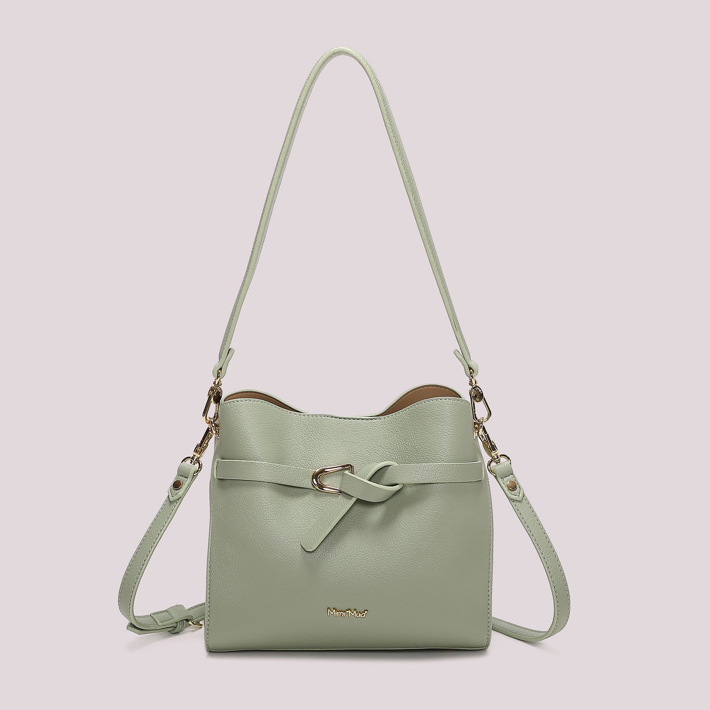 BORSA A TRACOLLA CON CINTURINO ORIZZONTALE