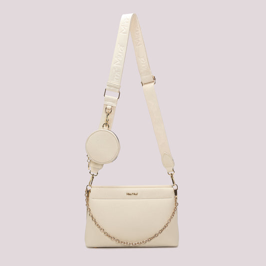 BORSA A TRACOLLA CON DETTAGLIO APPESO