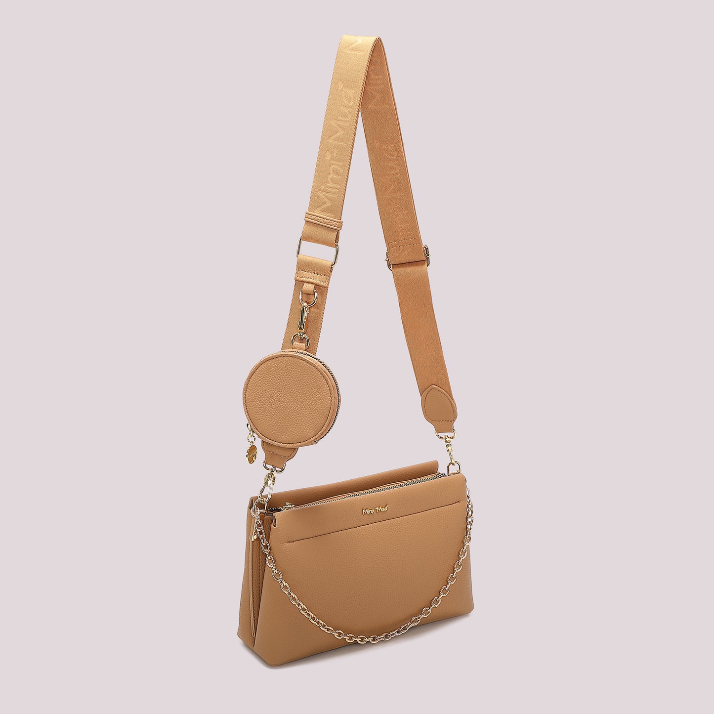 BORSA A TRACOLLA CON DETTAGLIO APPESO