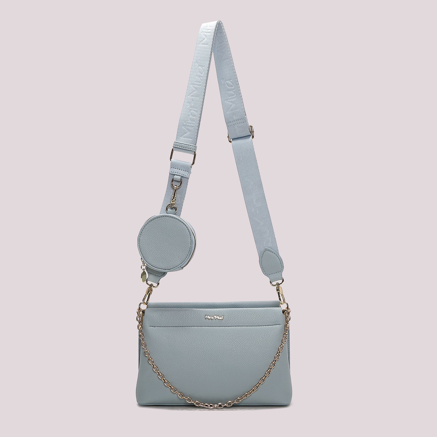 BORSA A TRACOLLA CON DETTAGLIO APPESO