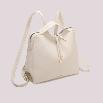 ZAINO CON TIRA ZIP CON DETTAGLIO QUADRATO