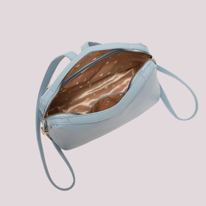 ZAINO CON TIRA ZIP CON DETTAGLIO QUADRATO