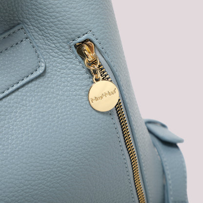 ZAINO CON TIRA ZIP CON DETTAGLIO QUADRATO