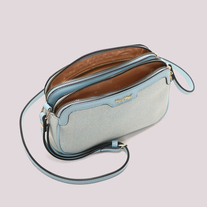 BORSA A TRACOLLA IN CANVAS