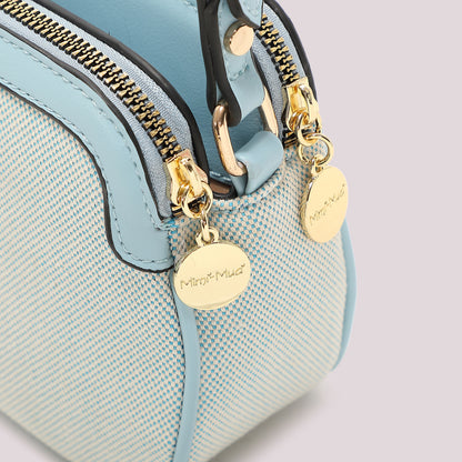 BORSA A TRACOLLA IN CANVAS