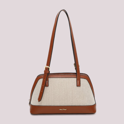 BORSA A SPALLA IN CANVAS