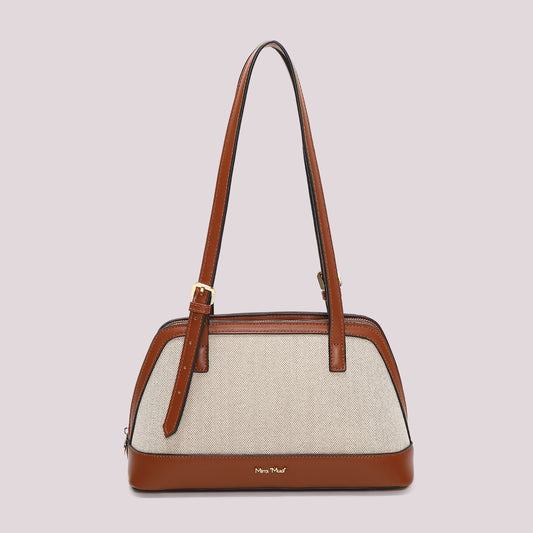 BORSA A SPALLA IN CANVAS