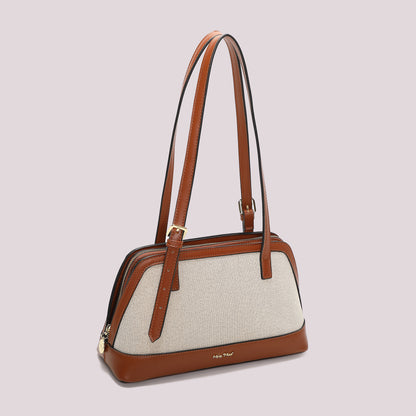 BORSA A SPALLA IN CANVAS