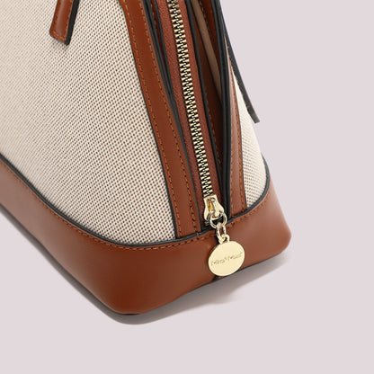 BORSA A SPALLA IN CANVAS